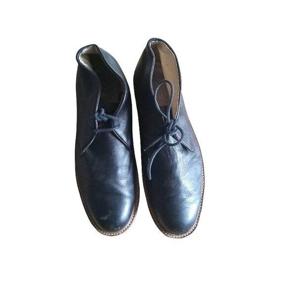 GH Bass and Co Mens Black Leather Chukka Desert Boots Size 9M Heritage Normcore main image 9